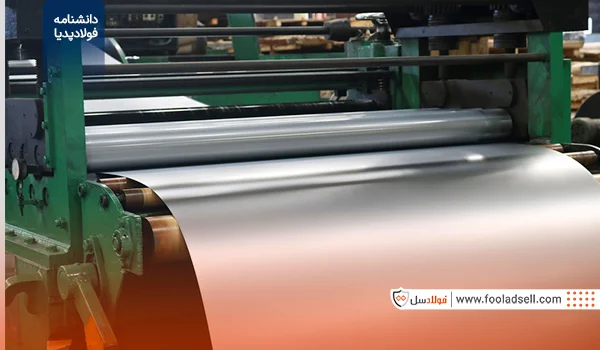 فرایند تولید ورق استیل بگیر