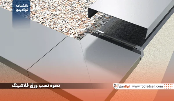 نحوه نصب ورق فلاشینگ