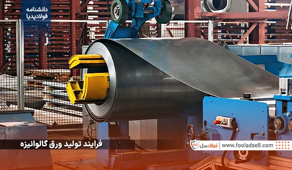 فرایند تولید ورق گالوانیزه