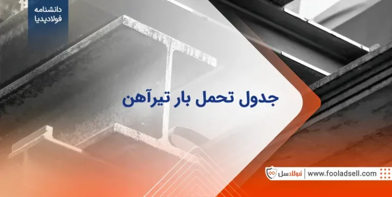جدول تحمل بار تیرآهن