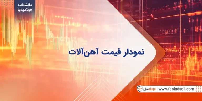نمودار قیمت آهن آلات